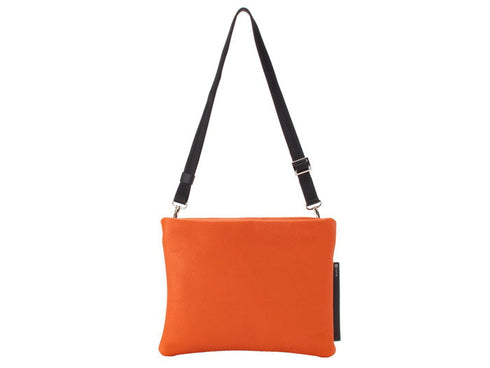 【豊岡鞄 TOTTE MBC018 オレンジ】シュリンクサコッシュ